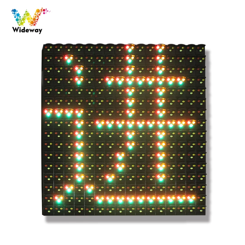 P16 Модуль дисплея для наружного шоссе vms козловой знак EN12966 изменяемая информация светодиодный динамический матричный дисплей дорожного