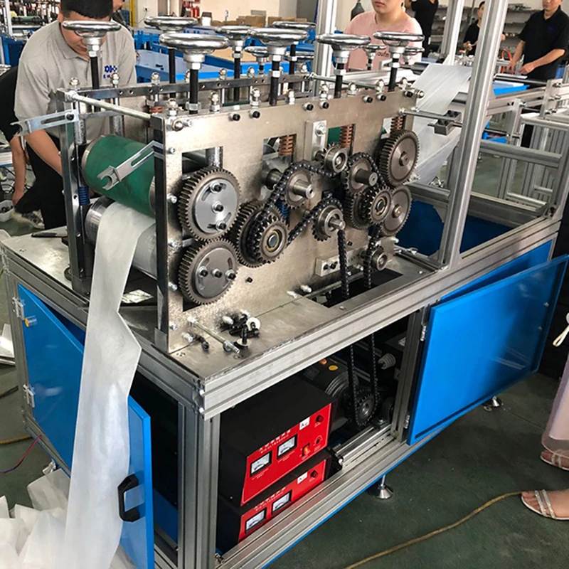 Professional High Speed Non-slip Disposable Nonwoven Shoe Cover Making Machine