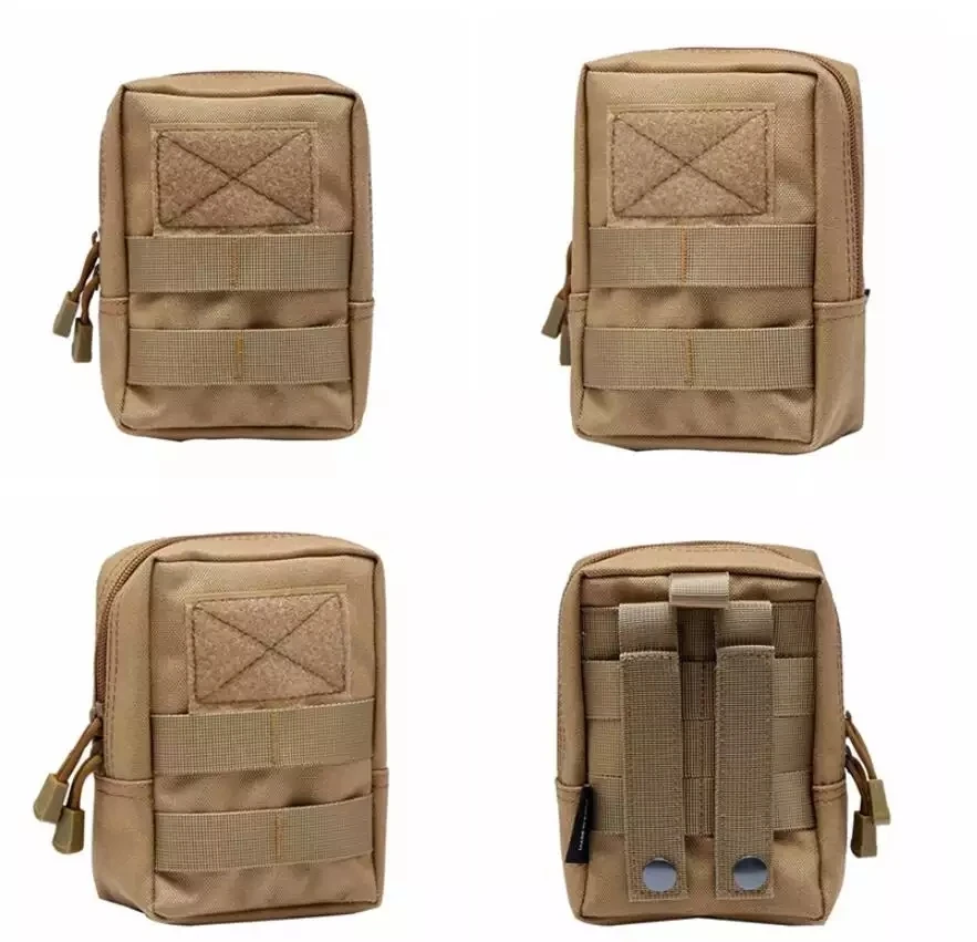 Grey camouflage chalk utility modular molle pouch Tactical bag