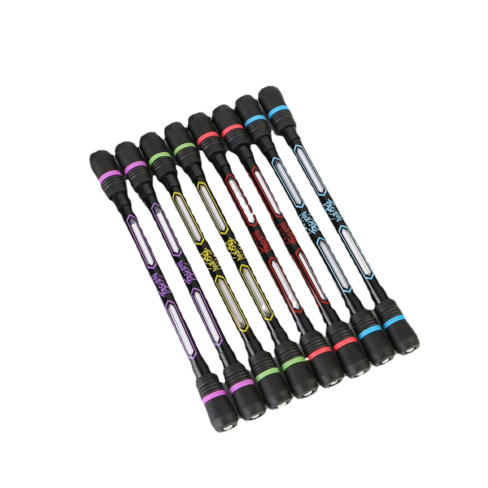 Cross-border explosive special cool male revolving personality decompression gift pen student custom promotional pens