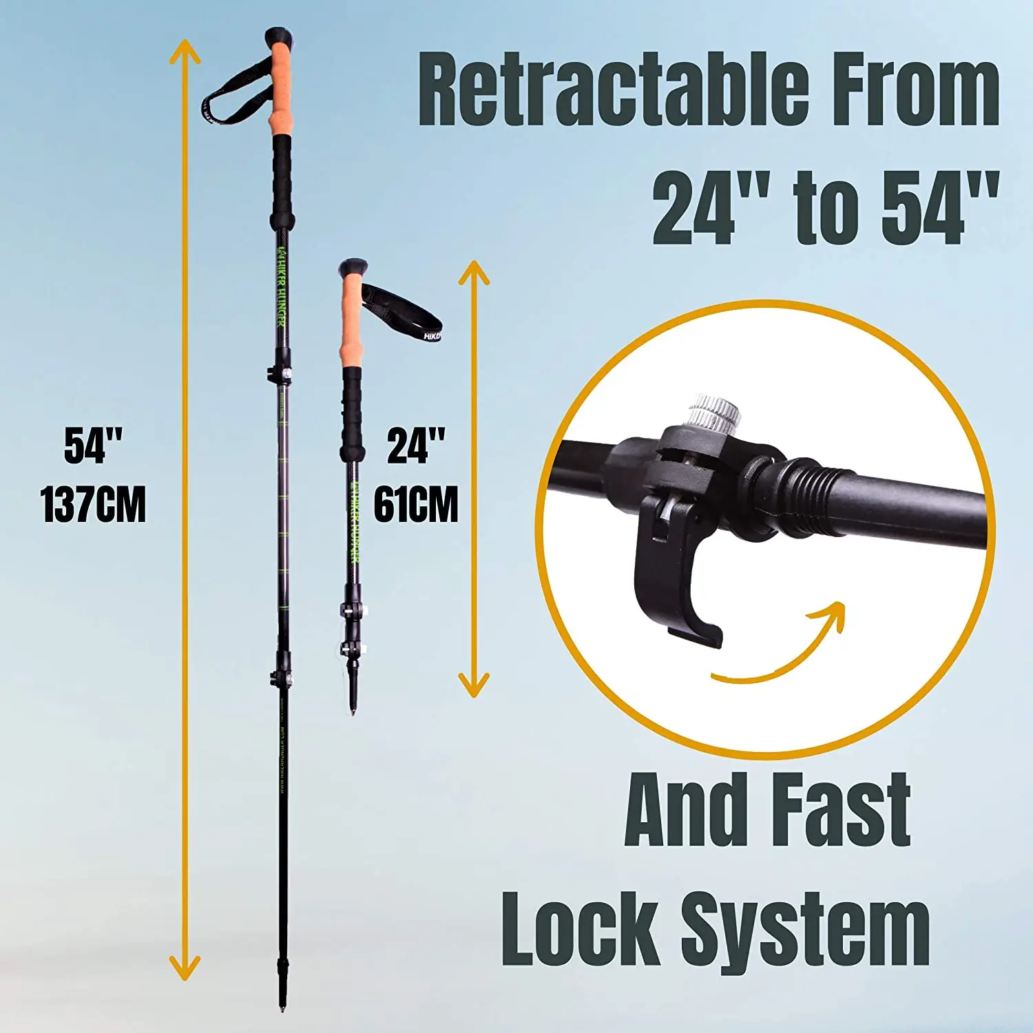 hiking poles