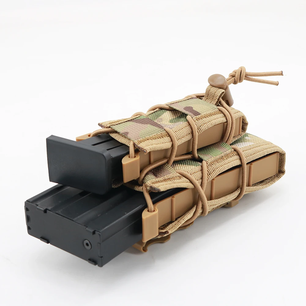 Outdoor Hunting Tool Tactical Molle Mag Bag Assault Plate Carrier Vest Magazine Pack Durable Double Magazine Pouch Utility Pouch