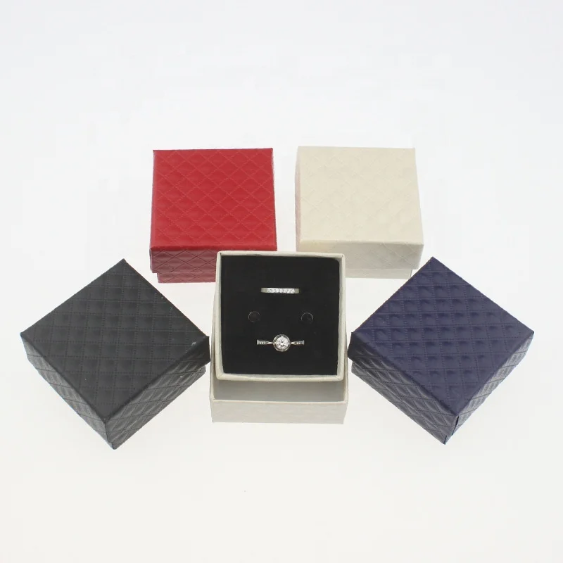 Dongguan Factory Wholesale Cheap Costom Paper Box Jewelry Ring Box Packaging