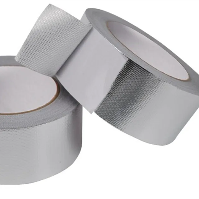 High quality aluminum foil adhesive  butyl tape for air conditioner lines, smoking machines, refrigerators and heaters, ovens.