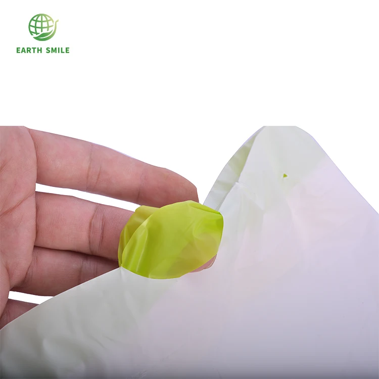 
Customizable ASTM D6400 100 % Biodegradable PLA Compostable Bin Bags Made From Cornstarch 