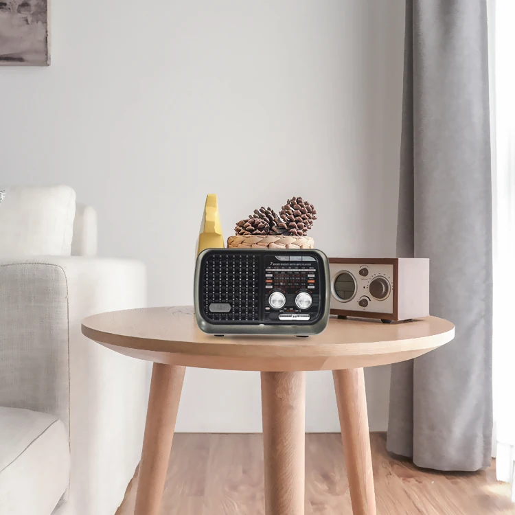  Опытные мастры делают радио FM AM SW1-5 многополосные беспроводной Солнечная приведенная в действие спикер с фонариком поддержкой USB SD карт памяти MP3 проигрыватель по доступной