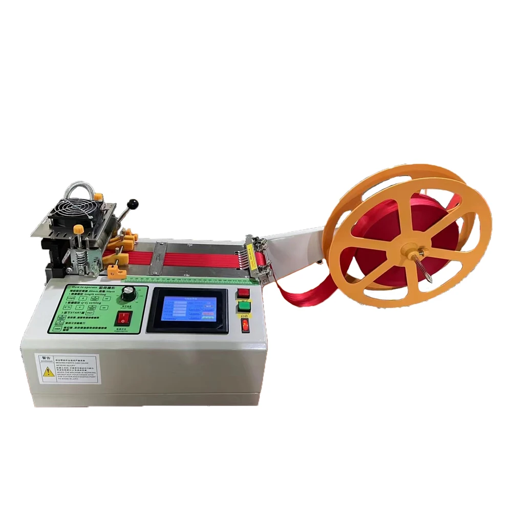 Автоматическая машина для резки ленты с горячим и холодным лезвием, машина для резки ленты, конвейерная лента, машина для резки нейлоновой ленты