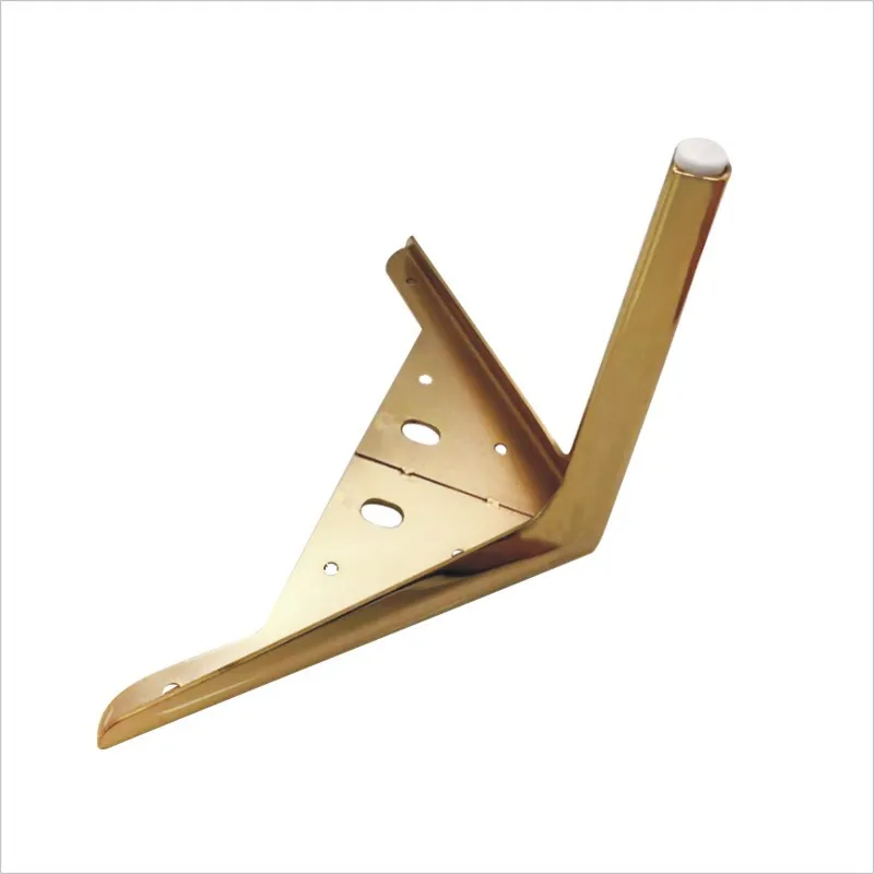 Metal Iron Semi-circle Three-prong Sofa foot Table Legs Sofa Chair Desk Cabinet Furniture Dresser Foot