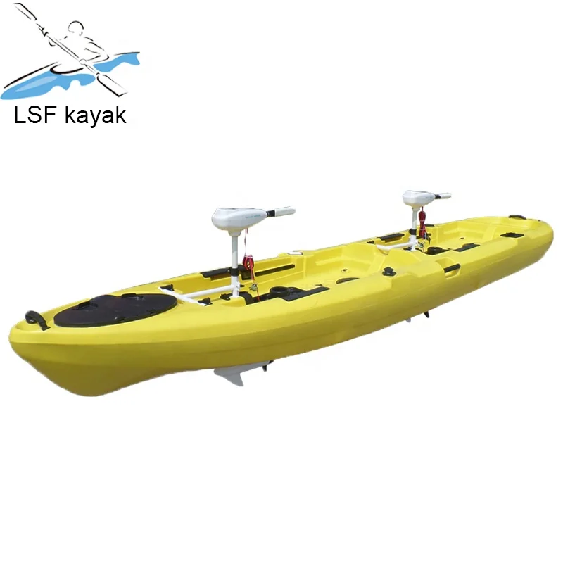 Double Motor Kayak Pedal Fishing Kayak for 2 Person