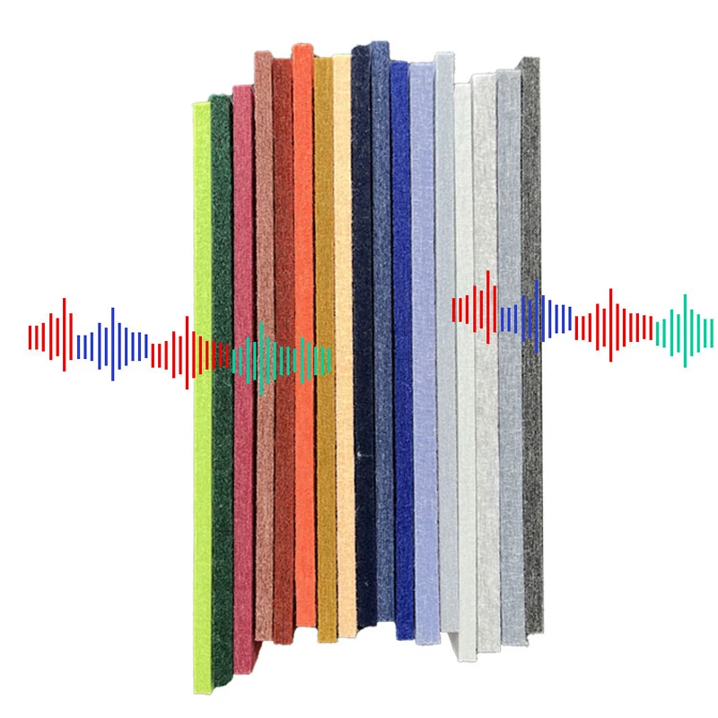 Acoustic Ceiling Baffle noise  high quality pet acoustic ceiling baffles acoustic panels supplier sound absorbing baffles