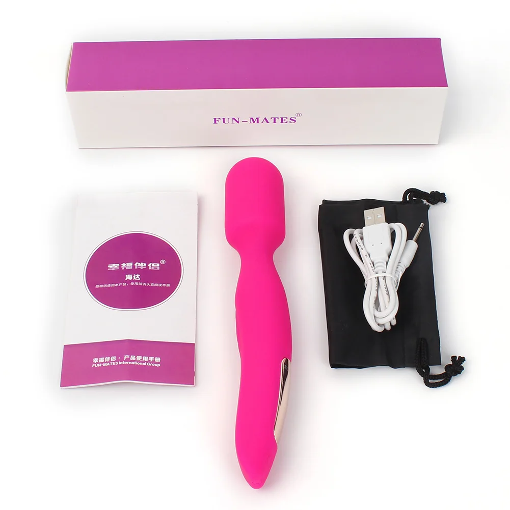 LEVETT Hedda Clitoris Vibrator USB Charging Powerful Wand Body Massager Vibrator Sex Toy for Women
