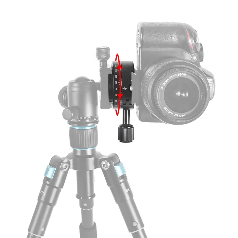  Китай оптовые дистрибьюторы фотографическое оборудование алюминиевый 360 градусов панорамный Arca Swiss RRS quick release calmp для
