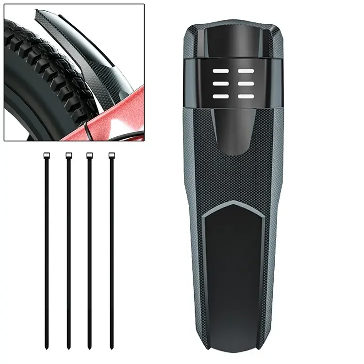 Bicycle hard shell fender Bicycle accessories mountain bike extended front and rear fender riding equipment bike mudguard