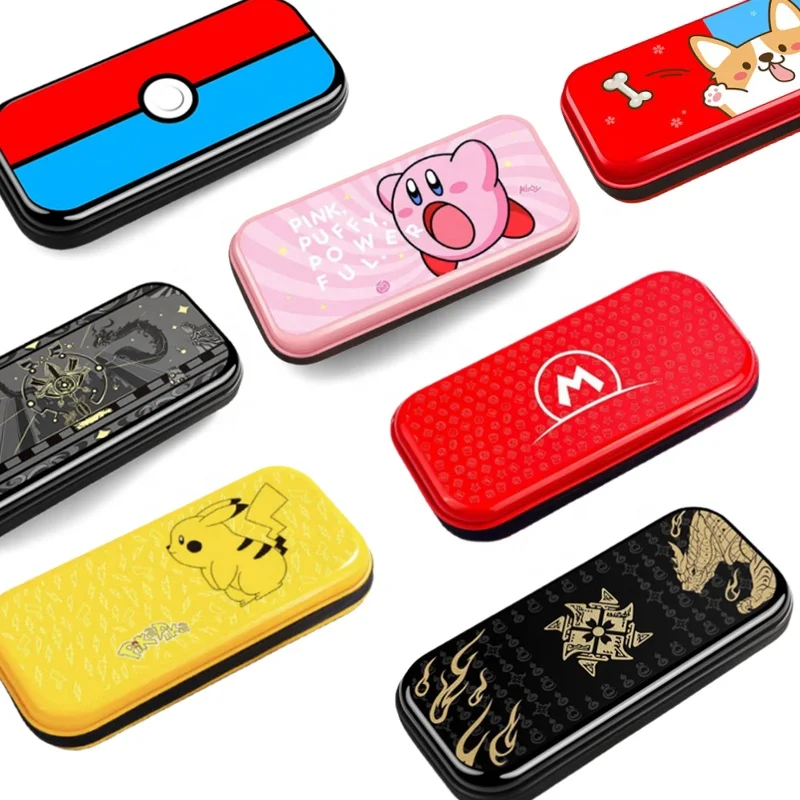 Non-slip Pop Cartoon Anime Case For Nintendo Switch OLED Accessories SWITCHOLED Kawaii Skin Protective Shell Joycon Cover