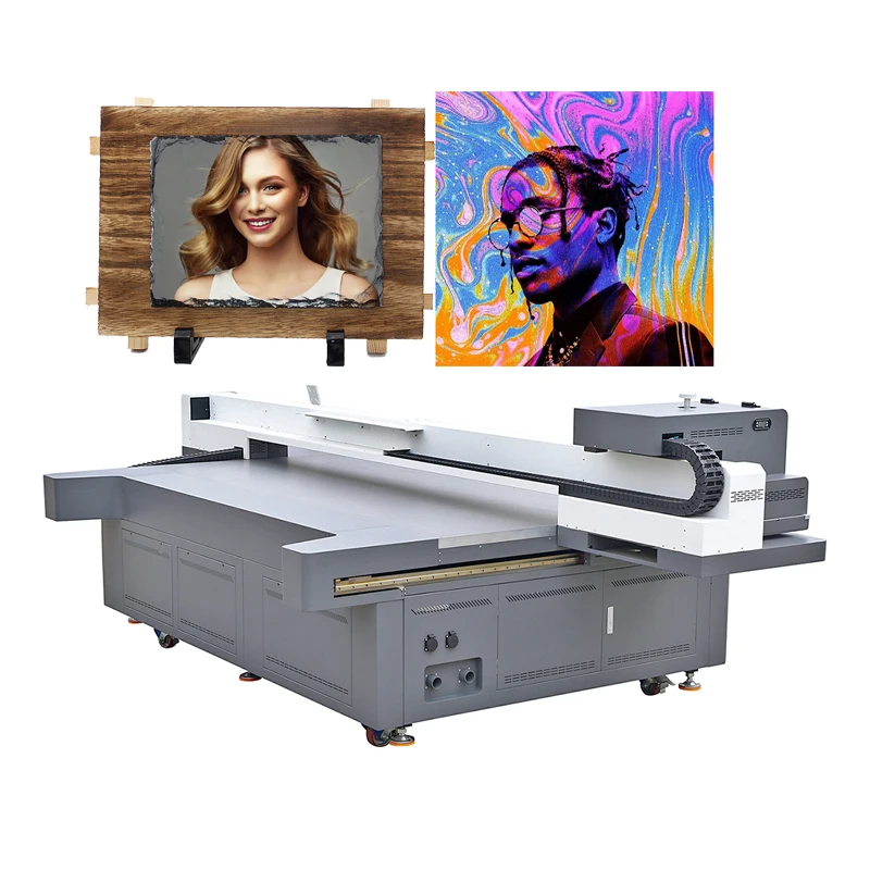 2022 Professional Large Format Wallpaper UV Printer 2510 Digital Phone Case 3D Printing Machine UV Flatbed Printers For Sale