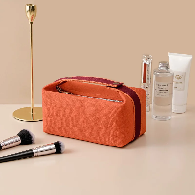 Small Accessories Cosmetics Organizer bag Waterproof Dopp Kit Bathroom Shaving Bag men travel Toiletry Bag with handle