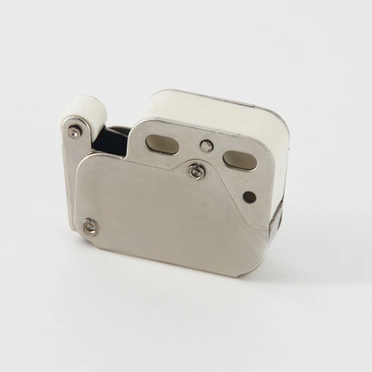 TOPCENT Furniture Hardware Mini Latch Automatic Spring Catch Plastic Strike