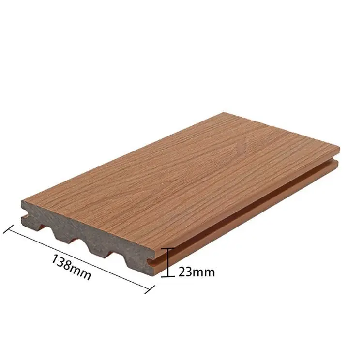 Hot Sale Best Quality Co-Extrusion Wpc Composite Decking Outdoor Bpc Solid Decking Waterproof Co-Extrusion Floor
