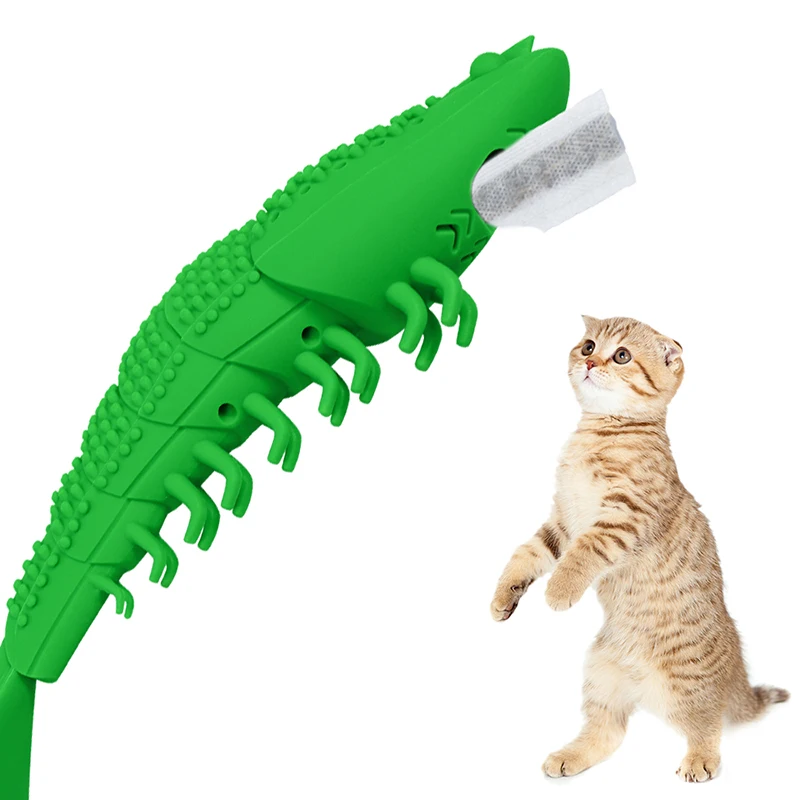 Amazon Toy Item Cat Catnip Teasing Chew Fish Shape Rubber for All Breeds Pet Toys Outdoor Cat Training/ Cat Cleaning Teeth 2 Pcs