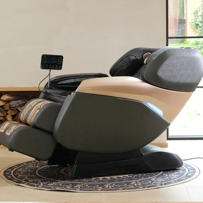 SL Track 4D 3D Full Body Massage Chair Zero Gravity recliner zero gravity chair Massagesessel Shiatsu Sliding Base
