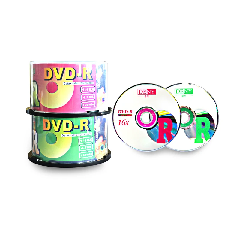 Blank Discs DENY DVD with 4 7GB 16X DVD OEM Wrap Layer Style Time Packing Pcs blank dvds