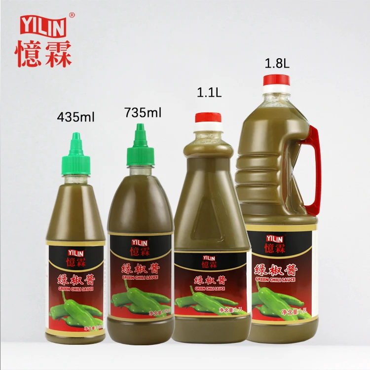 green chili sauce for food  for fired food