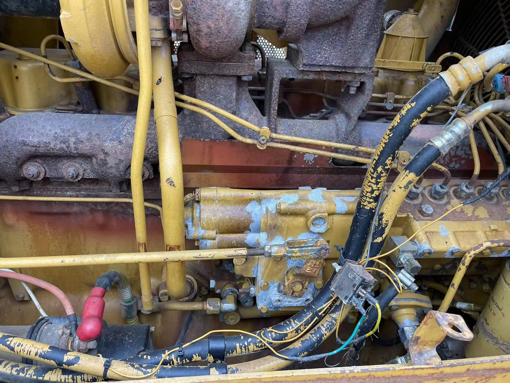 Бывший в употреблении оригинальный японский бульдозер cat D6g