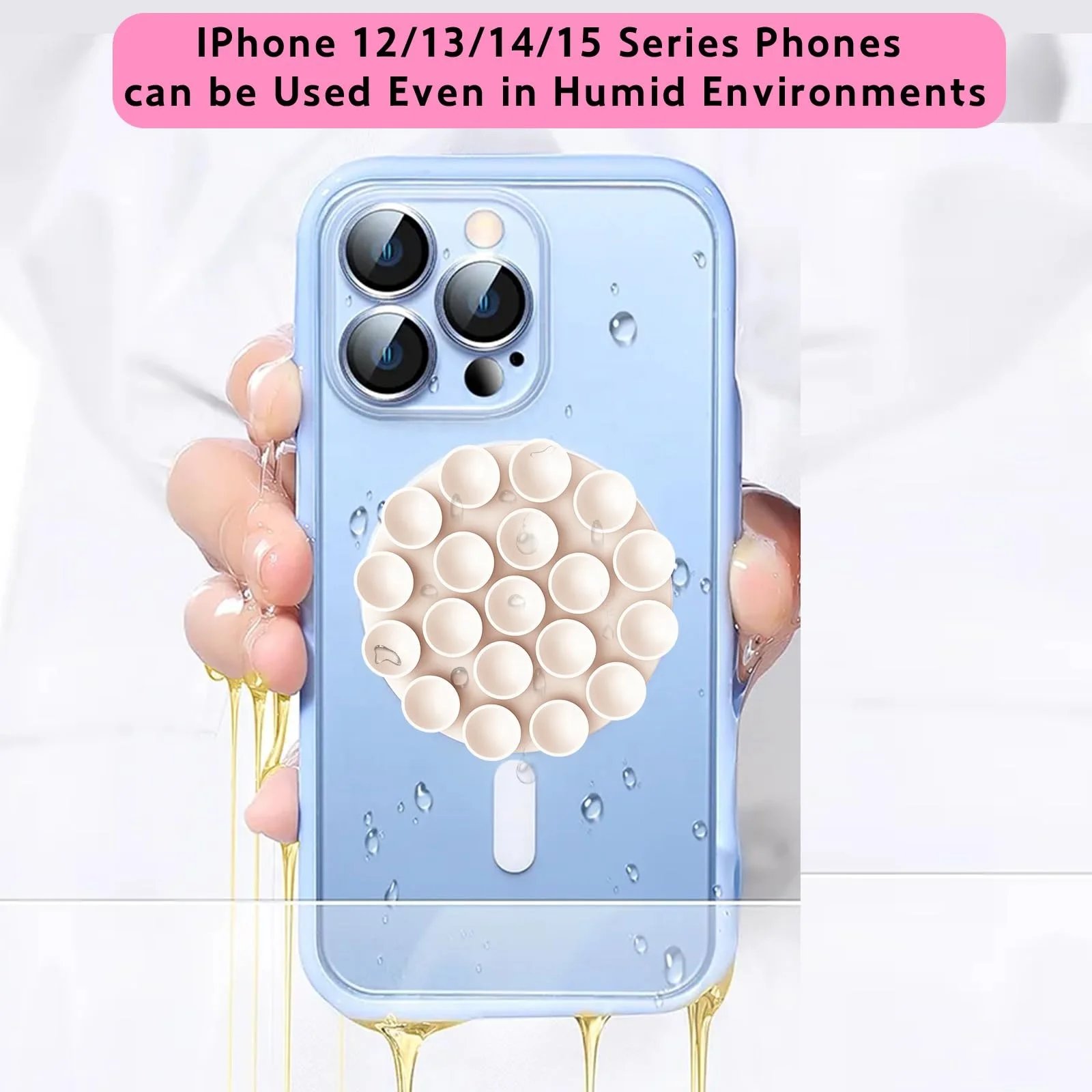 Promotion Gift Remove Silicone Suction Phone Case Adhesive Mount Cellphone case Compatible Hands Free Mobile Accessory Holder