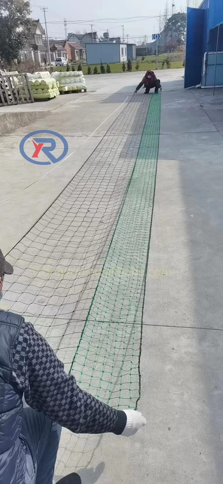 Non-Electric Poultry Fence 1.25m Tall 21m Long Chicken netting