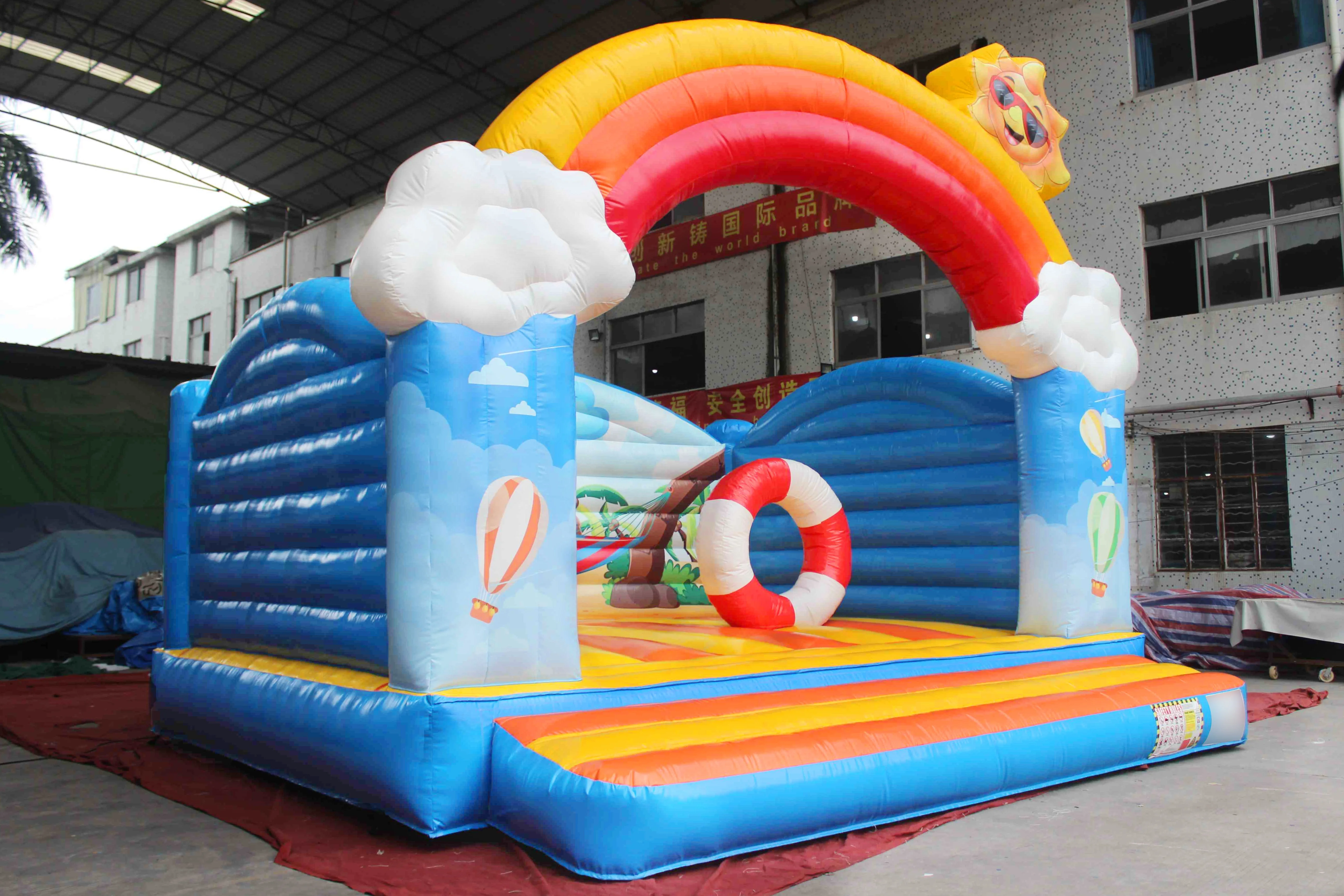 outdoor commercial bouncy house air castle inflatable jumping bouncer moonwalk inflatable bouncy castle air jumpers