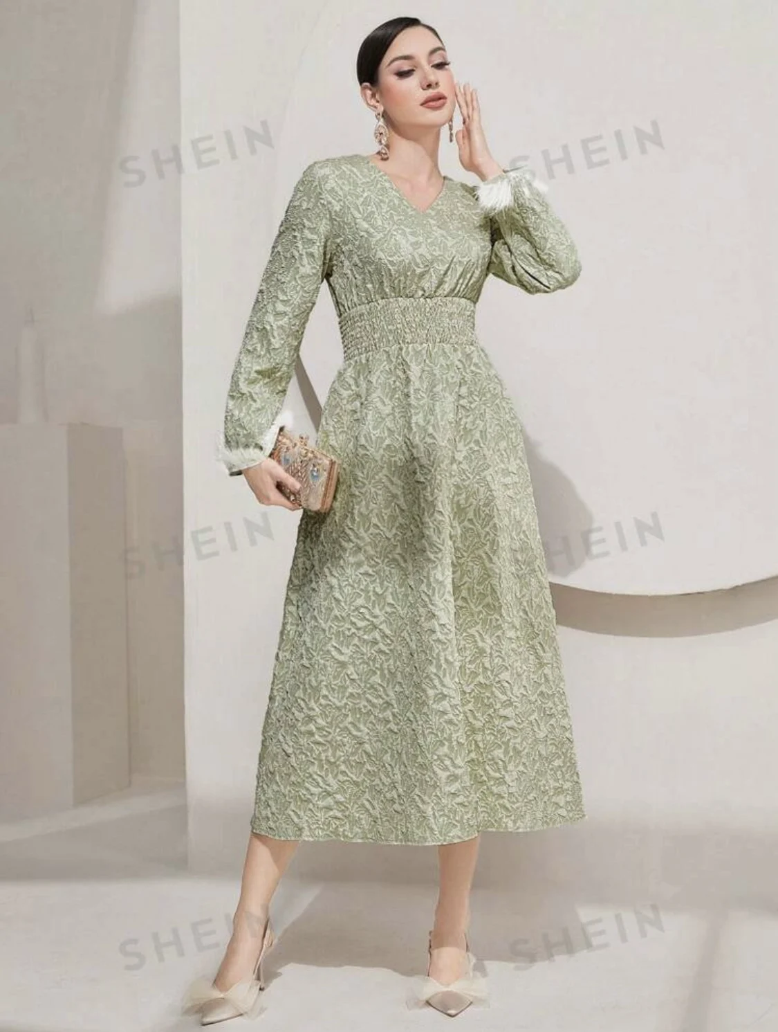 Eastern Europe Wholesale Jacquard Fabric Russia Hotsale Popular Jacquard For Making Fashionable Women Party & Wedding Dresses