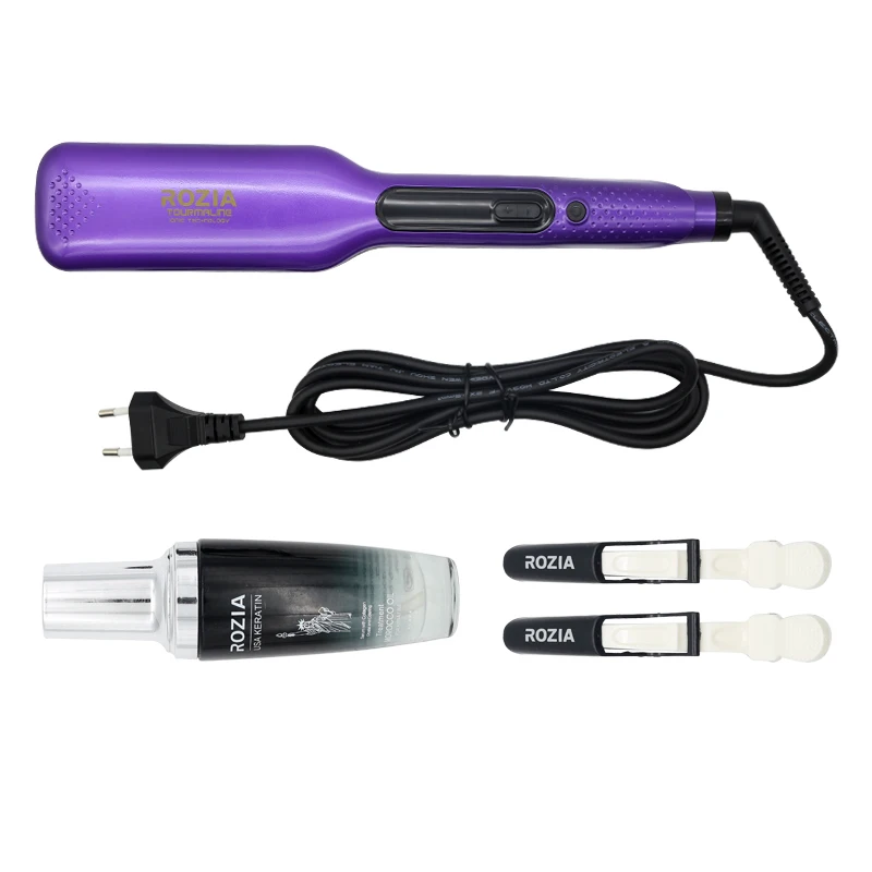 Hot sale steam hair straightener customized  flat iron hair straightening and efficient   styling tools