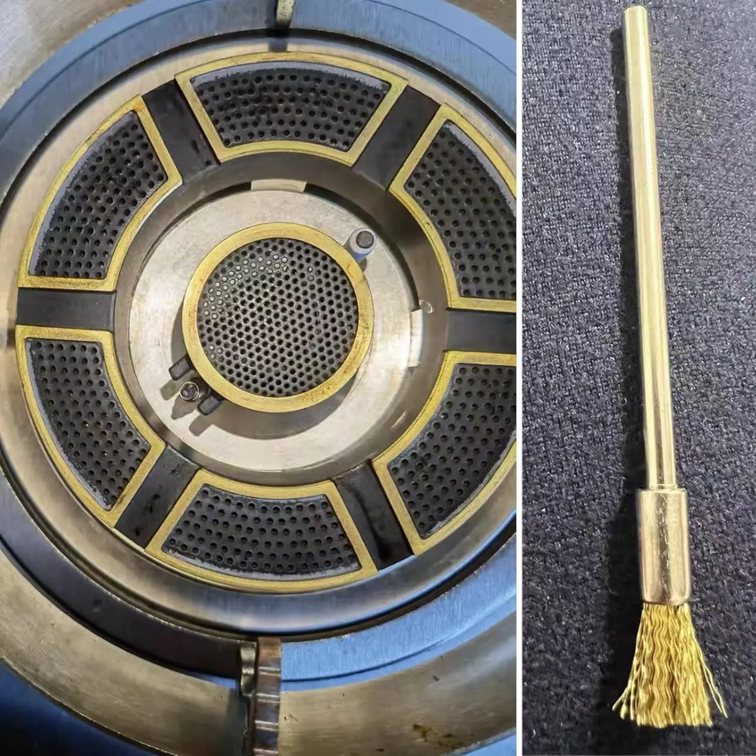 Wire Brush Extended Steel Cleaning End Brushes Pen Wire End Cleaning Brush Metal, 3*6*100mm Small Pen Shape Stainless