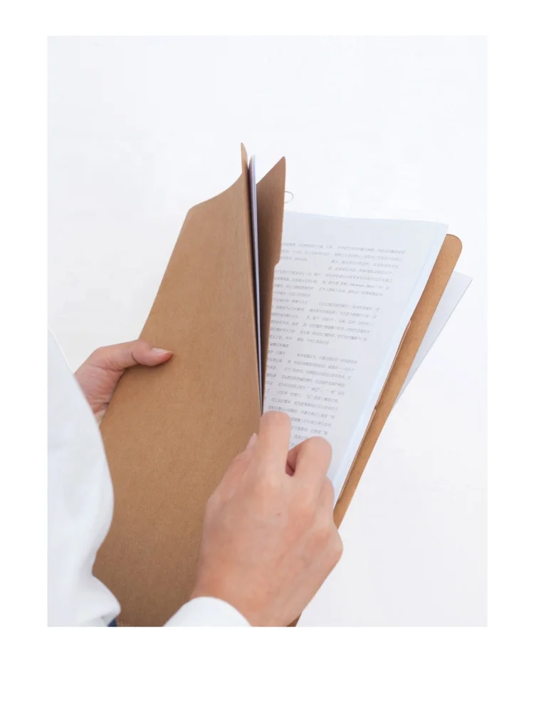 high-quality A4 kraft/ cardboard paper expanding file folder of varied colors, factory direct sell