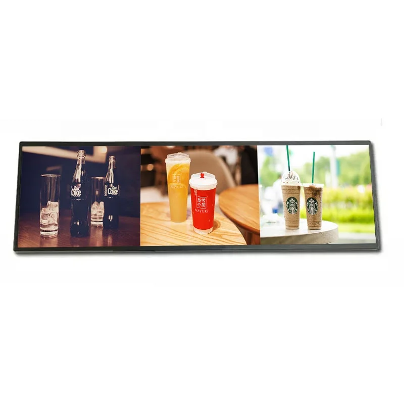 AUO Stretched bar Lcd Panel 42 Inch Resolution 1920x480 High Brightness Display 700cd/m2 Store Shelf Screen P420IVN01.0