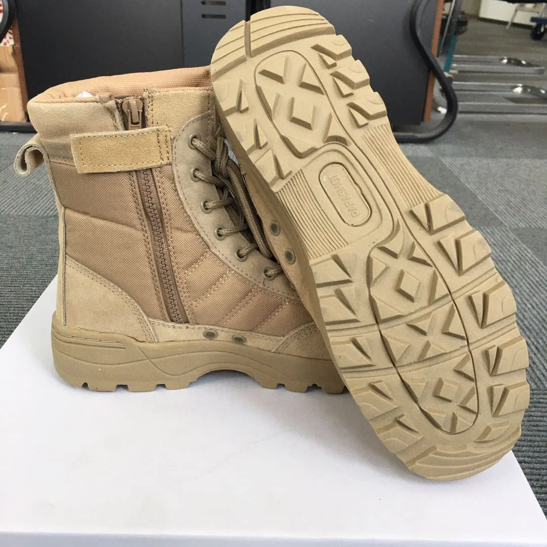 High quality cheap desert leather boots stock boots