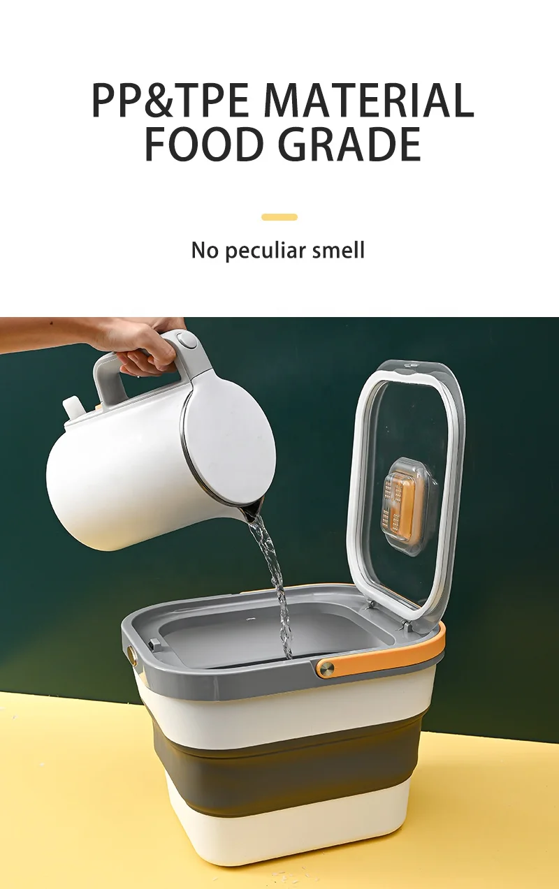 Kitchen Plastic Dry Food Dispenser Box Cereal Nuts Rice Beans Storage Container