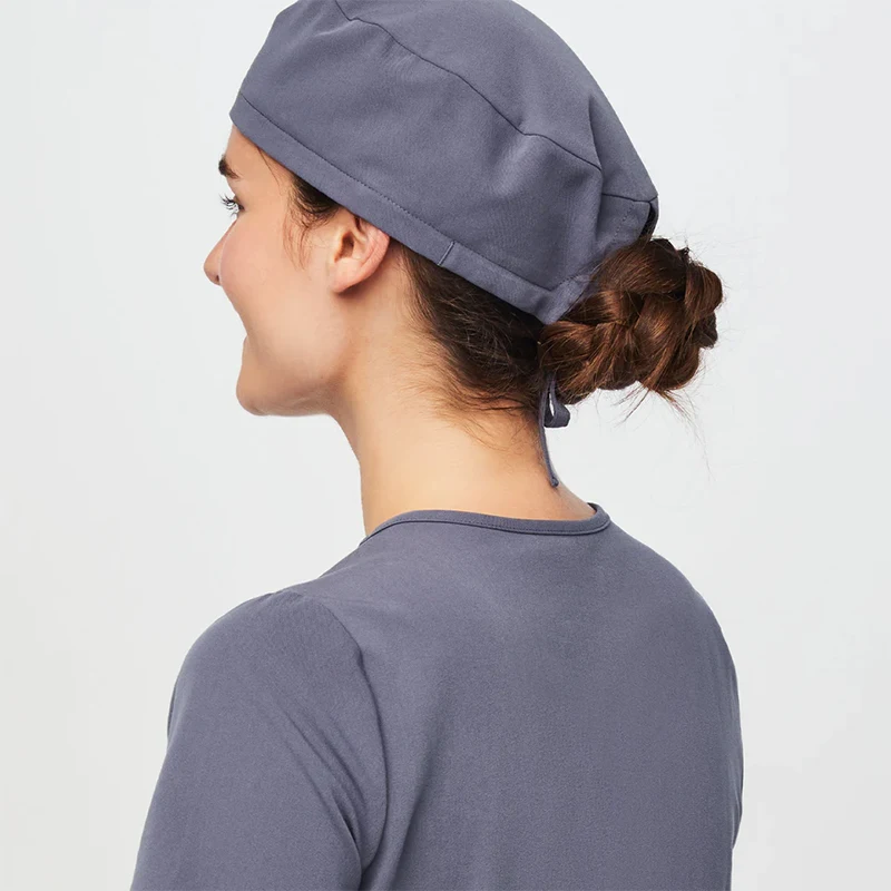 multi-colors Doctor ER Chemo Surgery full Skull Nurse Tie Back dental Cotton Floral print Nursing surgical hat