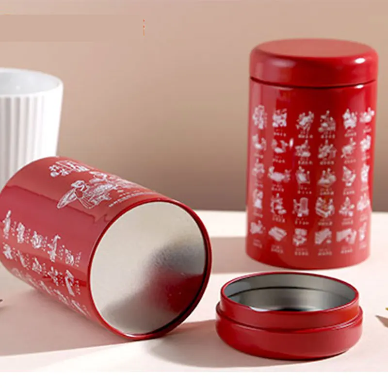 Factory Direct Discount Luxury Chinese Tea Tin Box Packing With Customized Logo Wholesale Supply