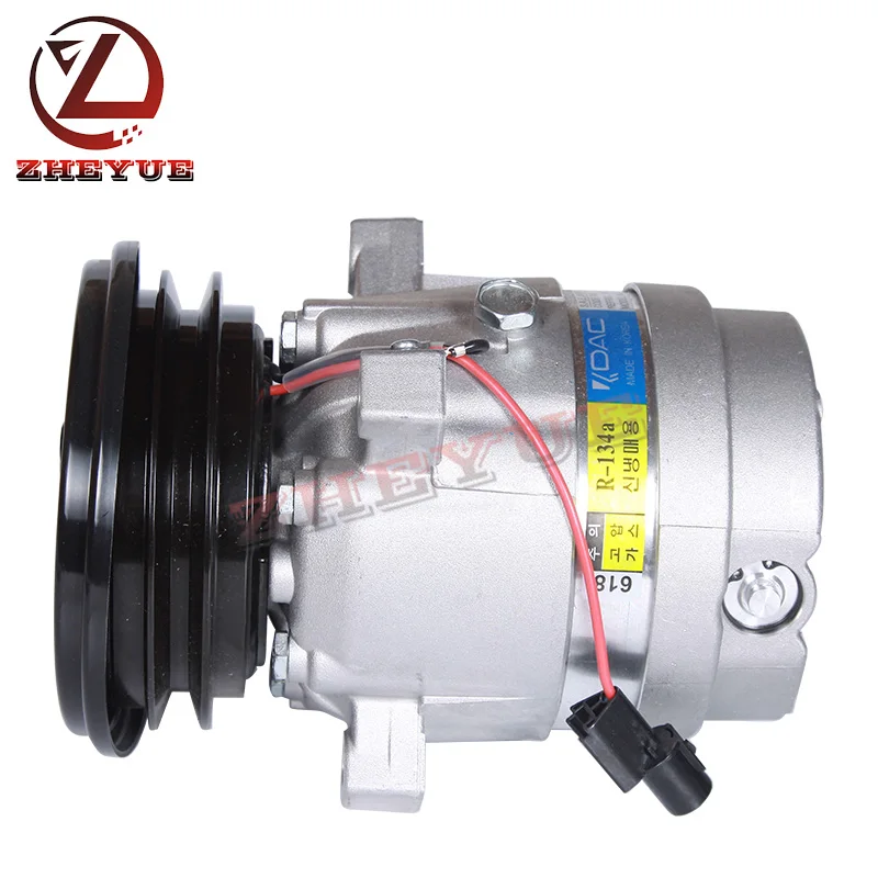 B55W-1  Condenser Air Conditioning Compressor Doosan 2208-6012B fot   Doosan DX55 /DX60/ DX80-7/12V