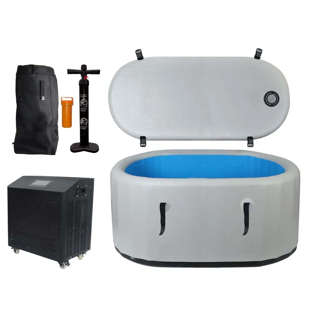 OHO Factory Wholesale DWF Inflatable Durable Cold Plunge Ice Bath Tub for Cold Therapy