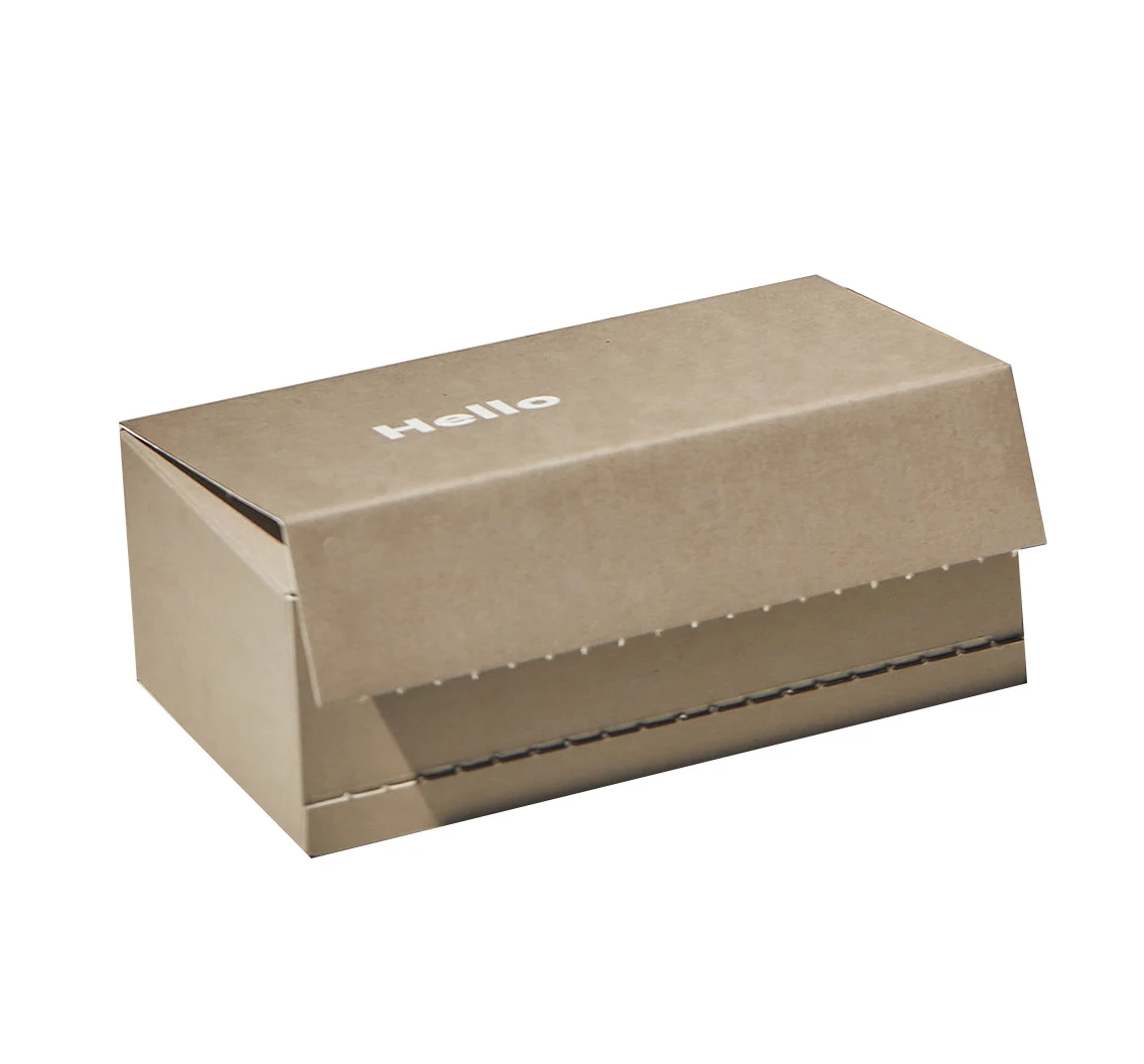Wholesale Cheap Corrugated Storage Box Tear Strip Opening Self Seal Zipper Packaging Shipping Mailer Boxes With Custom Logo