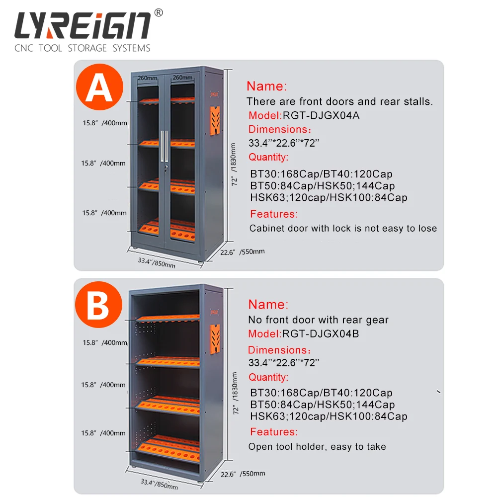 LYREIGN DJGX04A  CNC tool storage cupboard cnc machine tools cart