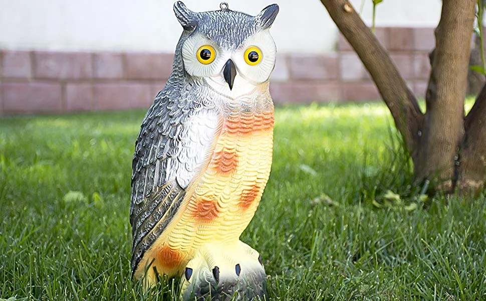 Пластиковые манок Сова для птица напугать PB-OWL02