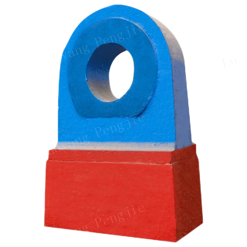 Wear-resistant hammer crusher spare part  hammer head of crusher