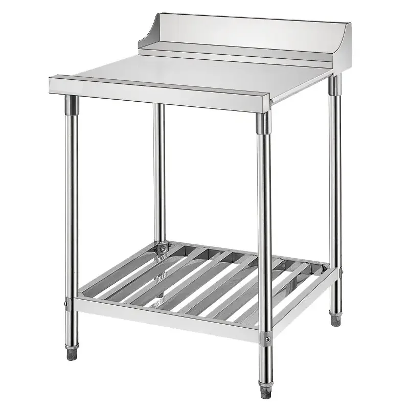 Stainless Steel Dish Washer Exit Table For Commercial Hood Type Restaurant Dishwasher