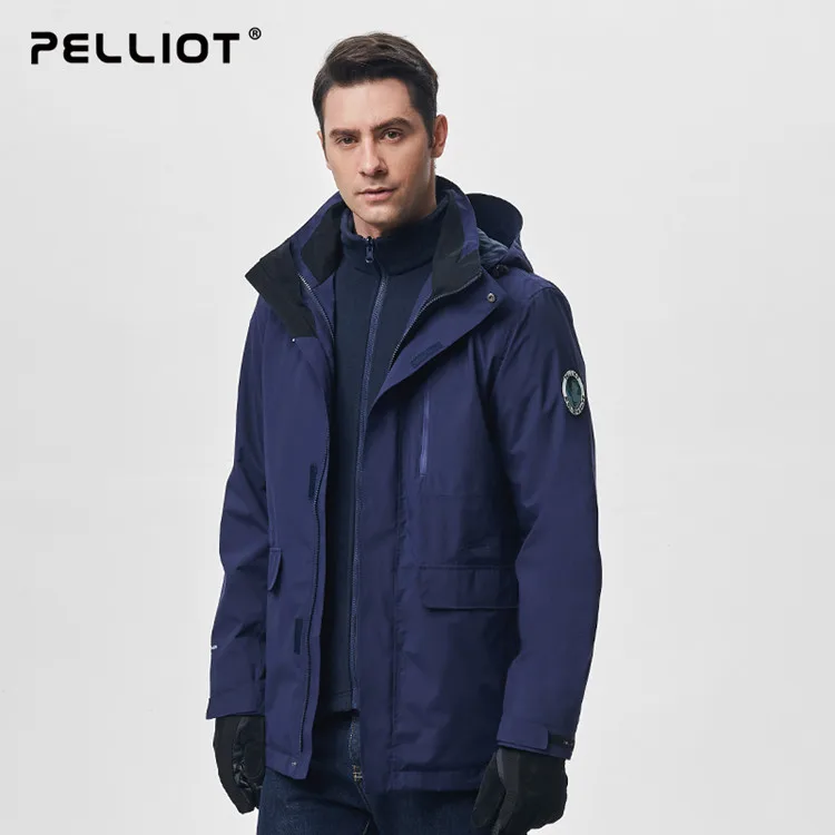 Мужское водонепроницаемое пальто для отдыха на природе и походов