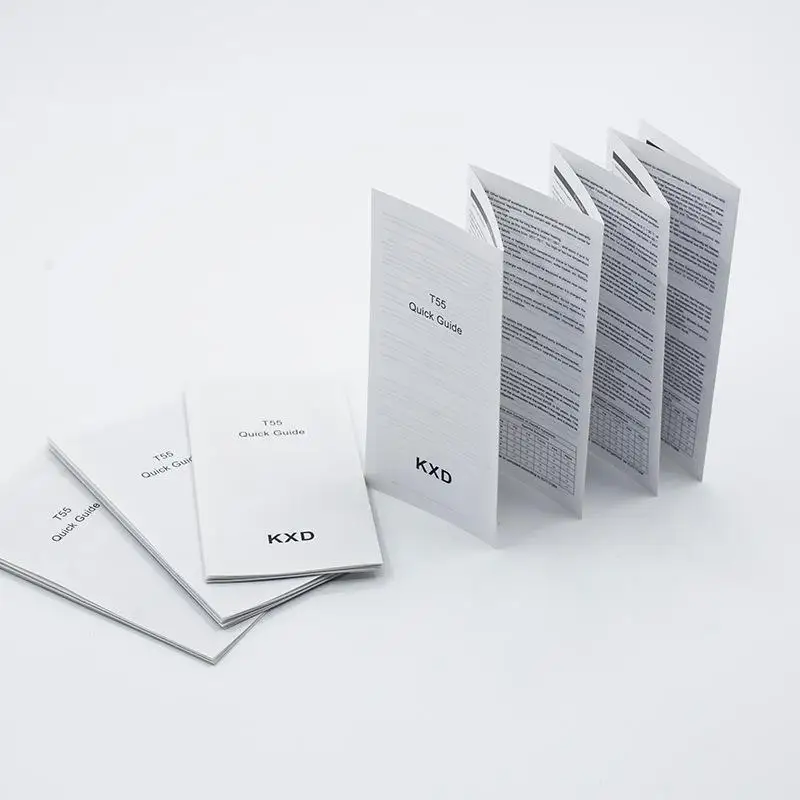 Instruction Printing Book Custom Folding User Manual User Guide