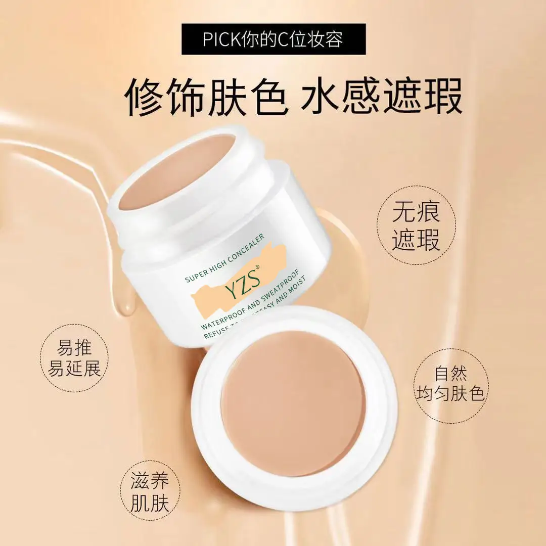 TWG Long-Lasting Waterproof Face Concealer Private Label Skin Color Corrector Cream with Oil-Control Brightening Makeup Palette
