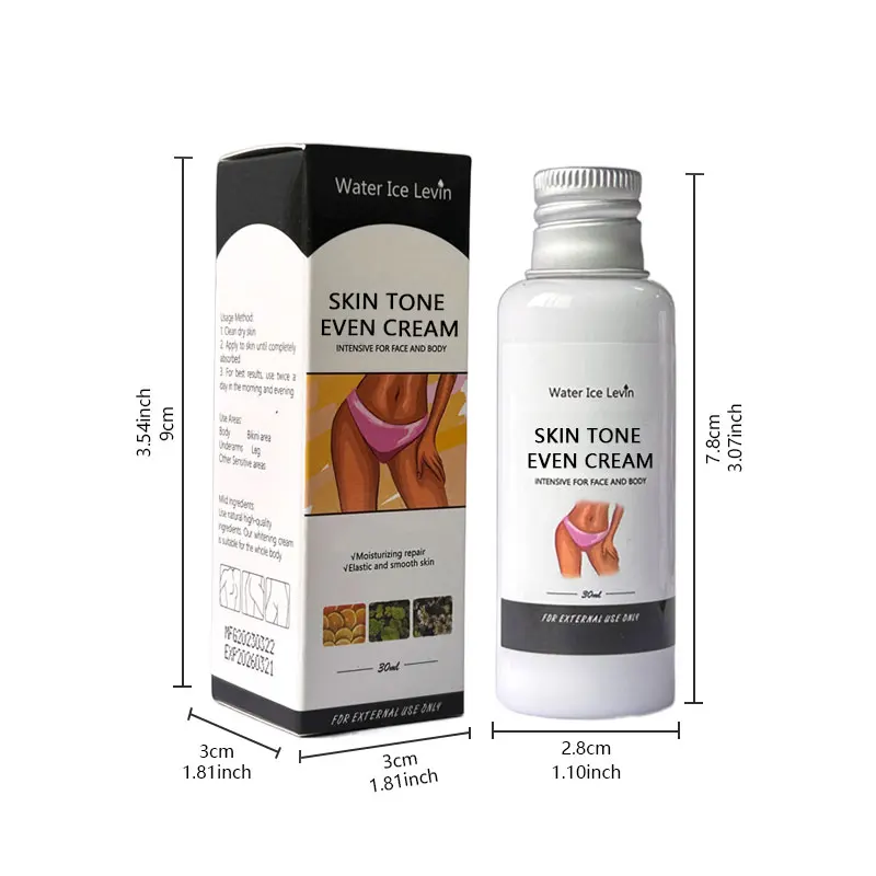 Body cream can lighten the private part, brighten the armpit and lotion is suitable for uneven skin color and dark spots